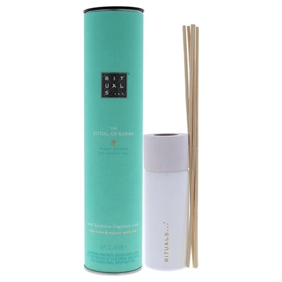 The Ritual of Karma Fragrance Sticks 1.6 oz Home Diffuser New in box white only - Picture 3 of 5